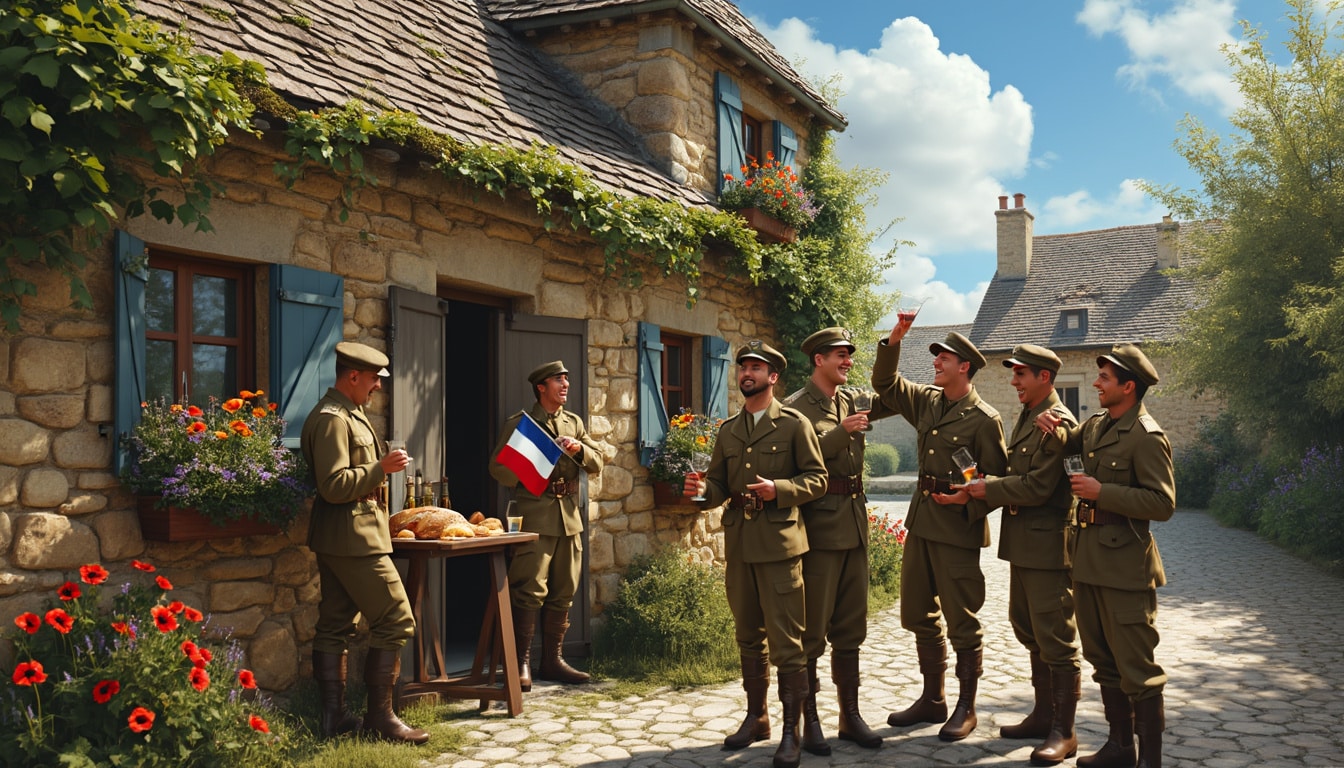 découvrez l'histoire inspirante de sept soldats de la légion étrangère qui célèbrent leur nouvelle identité française à brive, marquant le début d'une vie nouvelle et d'un lien profond avec leur pays d'adoption. une émouvante quête de belonging et de communauté.