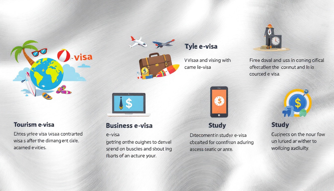 découvrez les principales catégories d'e-visa et leurs spécificités. apprenez comment choisir le bon visa électronique pour vos voyages et simplifiez vos démarches administratives. explorez les avantages et conditions d'obtention des e-visas.