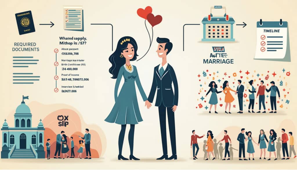 découvrez les étapes incontournables pour soumettre une demande de visa après mariage. notre guide complet vous accompagne à travers les formalités administratives, les documents nécessaires et les délais à respecter pour garantir une transition sans accroc vers la vie de couple dans votre nouveau pays.