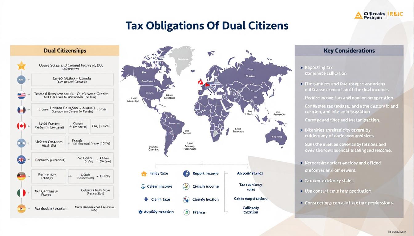 discover how double nationality can affect your tax situation. inform yourself about financial obligations, advantages, and disadvantages related to holding two nationalities, to better manage your assets and income.