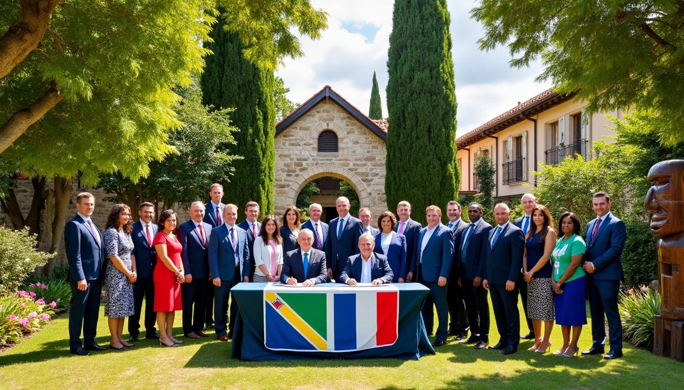 découvrez les détails d'un projet révolutionnaire signé à bougival, visant à établir un nouvel état et une nouvelle nationalité pour la nouvelle-calédonie. une étape historique qui pourrait redéfinir l'avenir politique et social de l'archipel.
