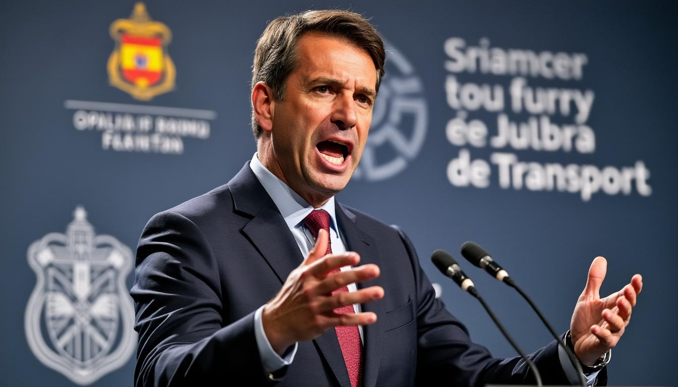 découvrez la polémique autour de vueling alors que le ministre espagnol des transports interpelle l'opinion sur le traitement des passagers expulsés, les qualifiant d '"morveux israéliens". une situation qui soulève des questions éthiques et diplomatiques dans l'aviation.