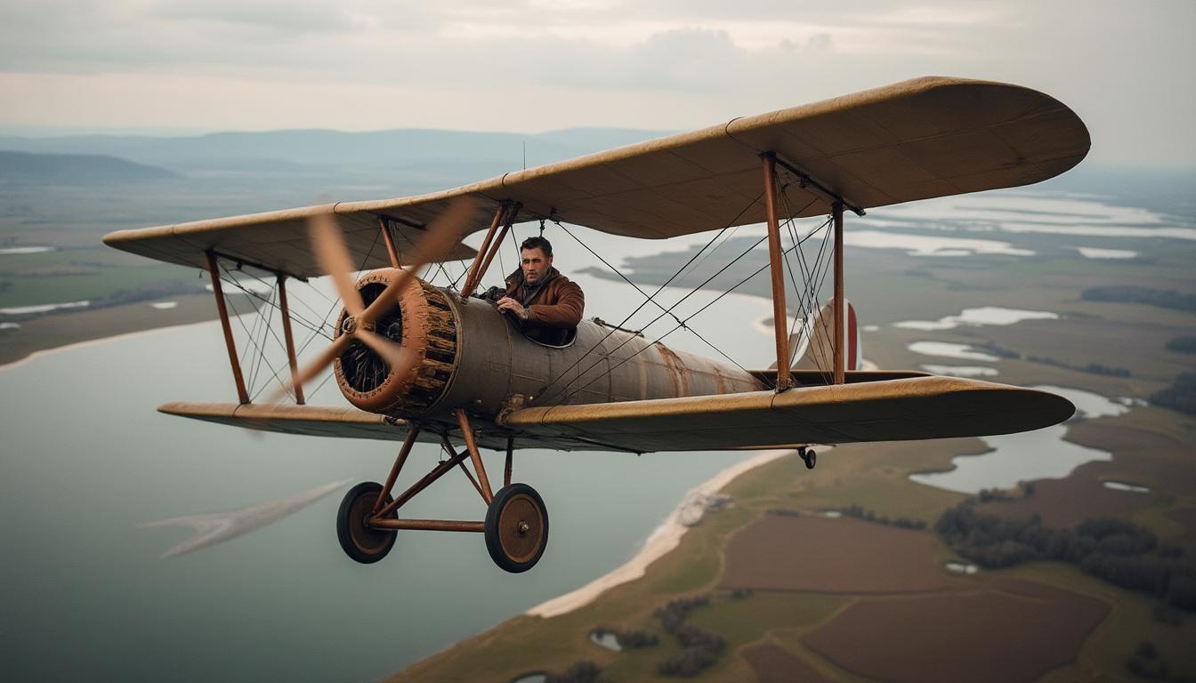 اكتشف كيف، في 30 أغسطس 1910، تألق الطيار هوبير لاثام خلال جائزة عبور مصب نهر السين المرموقة، وهو إنجاز بارز في تاريخ الطيران في فرنسا.