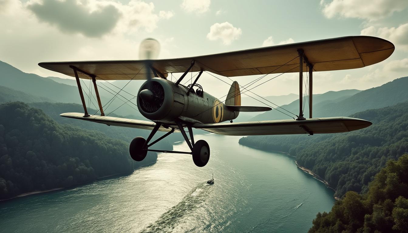 اكتشف إنجاز هوبير لاثام في 30 أغسطس 1910، خلال جائزة عبور مصب نهر السين: لحظة بارزة في الطيران حيث تلتقي الجرأة والإنجازات التقنية.