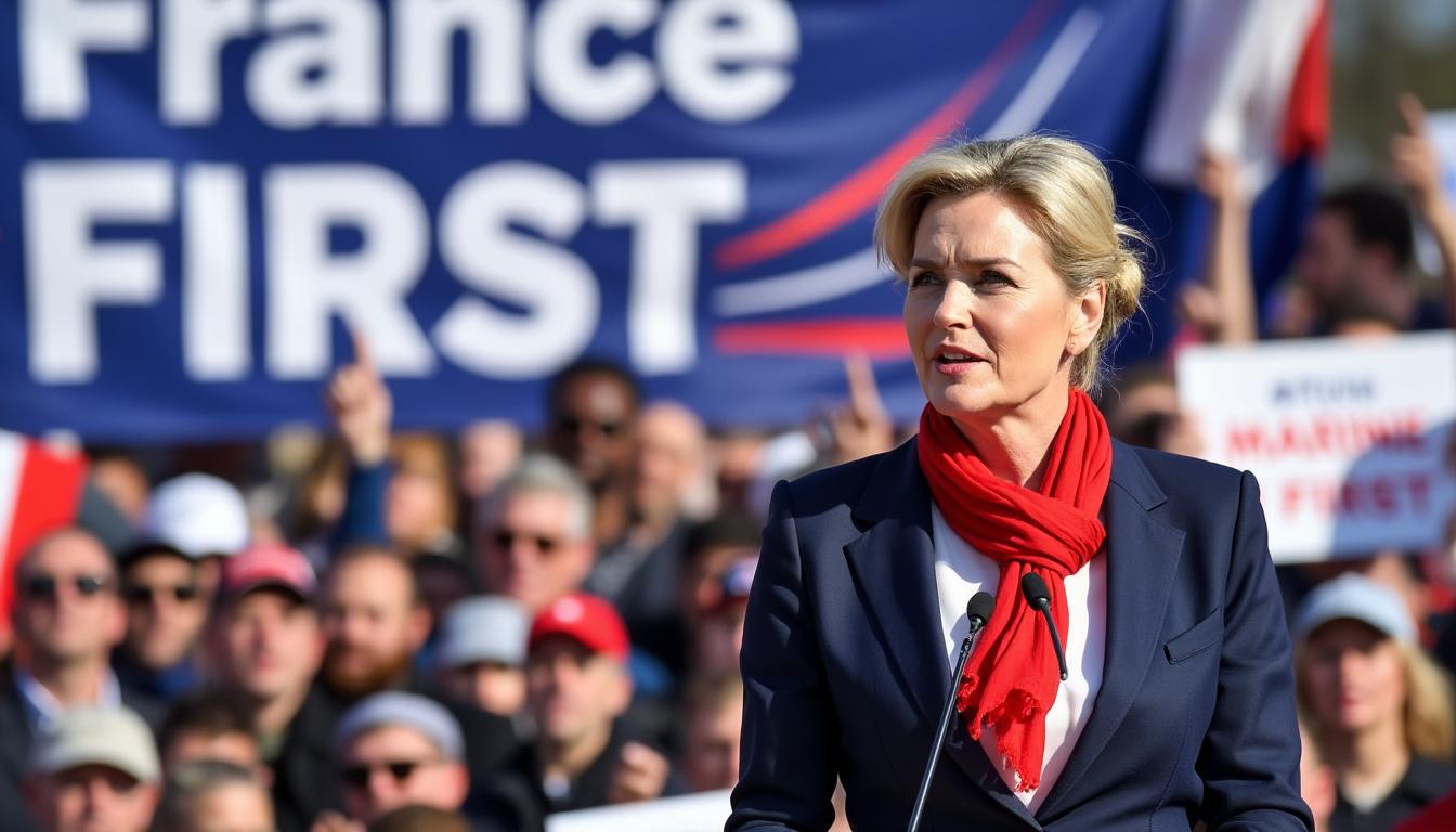 مارين لو بن تعتبر الطلب لمنح صفة اللاجئ للغزاويين جنونًا واضحًا، وهي تصف هذا الطلب عبر بيانها الأخير مما أثار جدلاً وردود فعل في فرنسا.