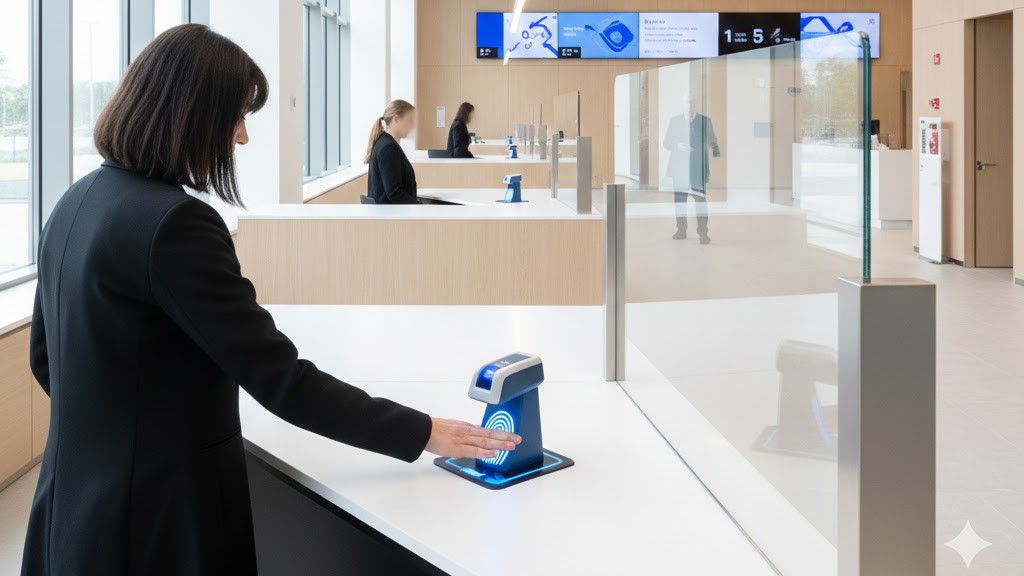 Prise d’empreintes pour un titre de séjour