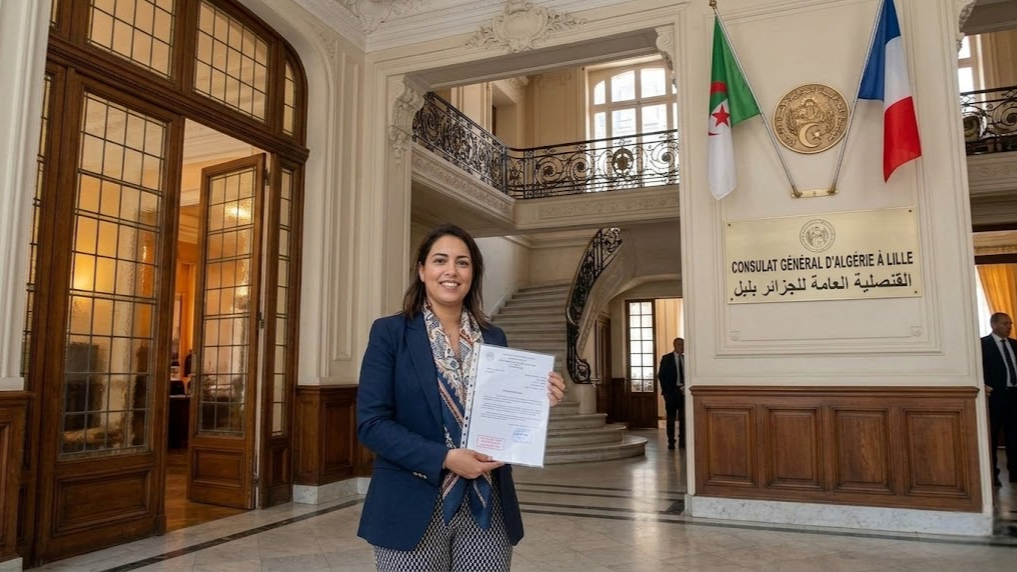 consulat d'Algérie à Lille
