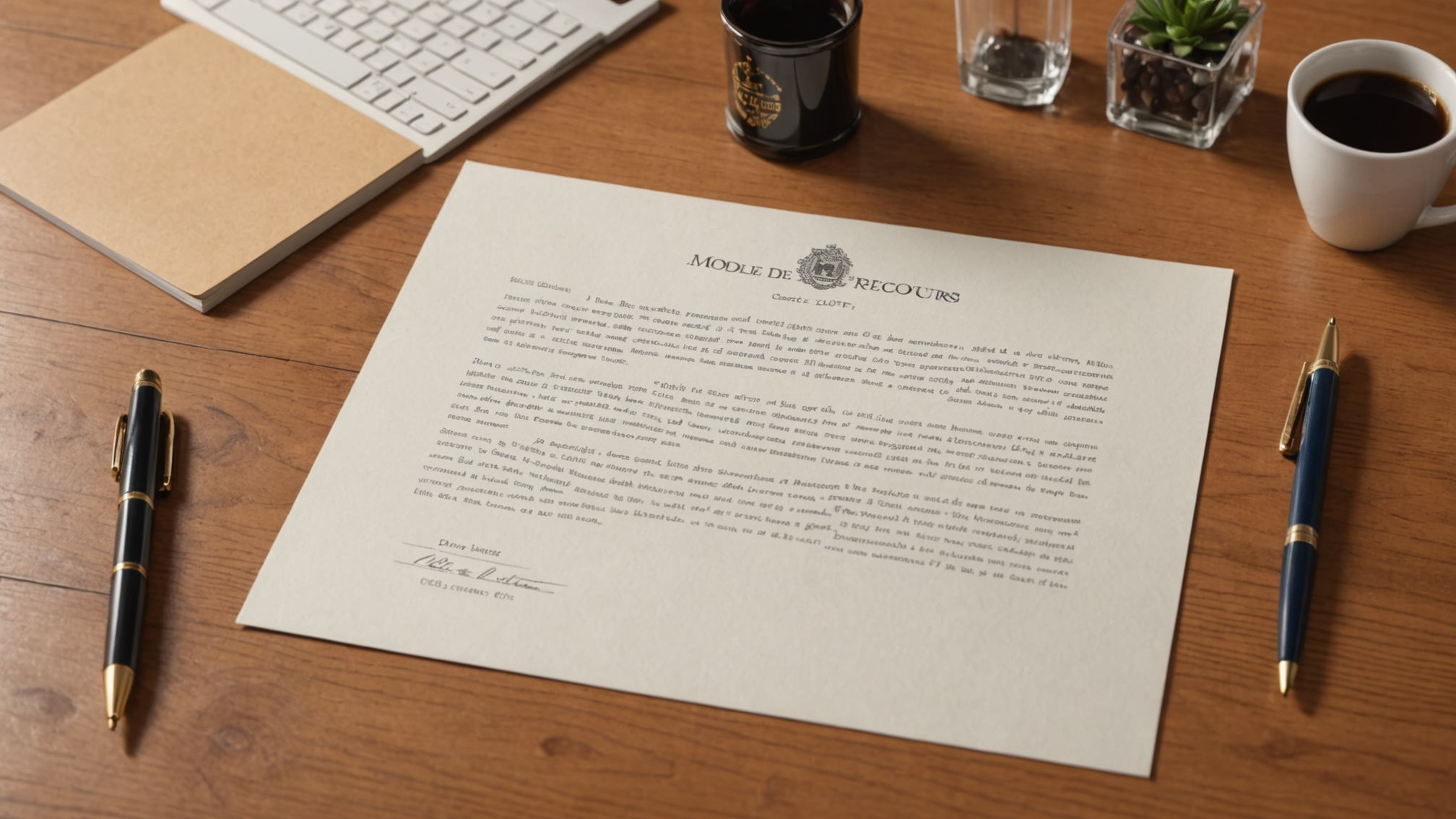 découvrez notre modèle de lettre de recours contre une obligation de quitter le territoire français (oqtf). ce guide vous aide à rédiger efficacement votre demande pour contester une décision d'expulsion, en respectant les critères légaux et administratifs. protégez vos droits et assurez-vous d'une réponse appropriée à votre situation.