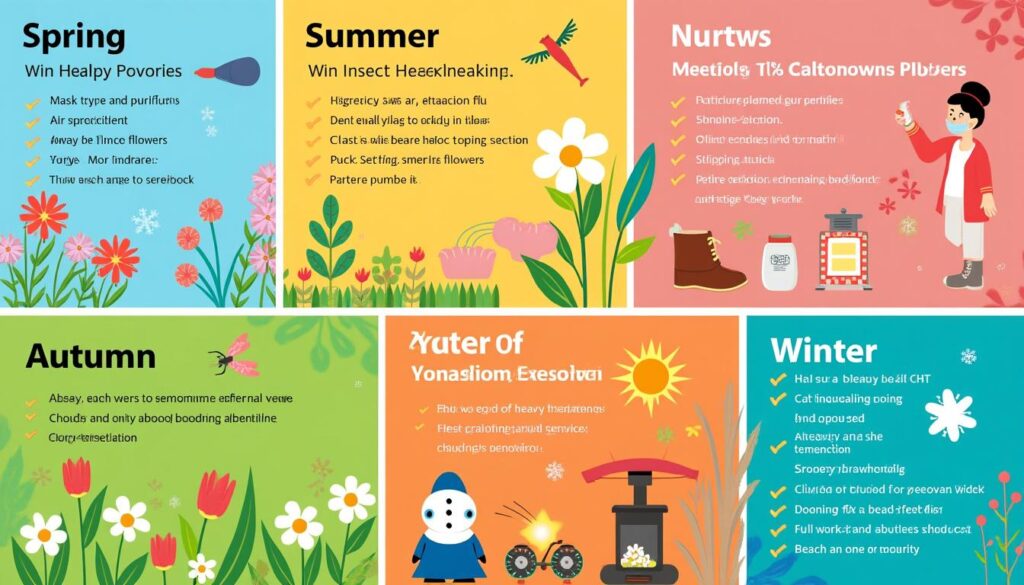 découvrez les conseils essentiels de prévention adaptés à chaque saison pour les nouveaux arrivants, afin d'assurer leur bien-être tout au long de l'année.