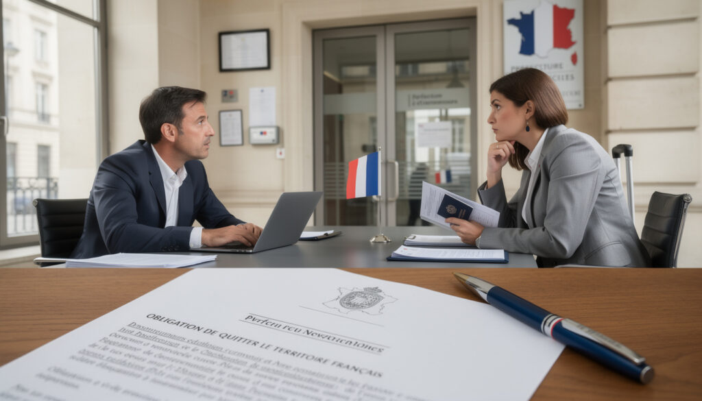 découvrez les démarches à suivre et les conséquences en cas d'obligation de quitter le territoire après l'expiration de votre visa.