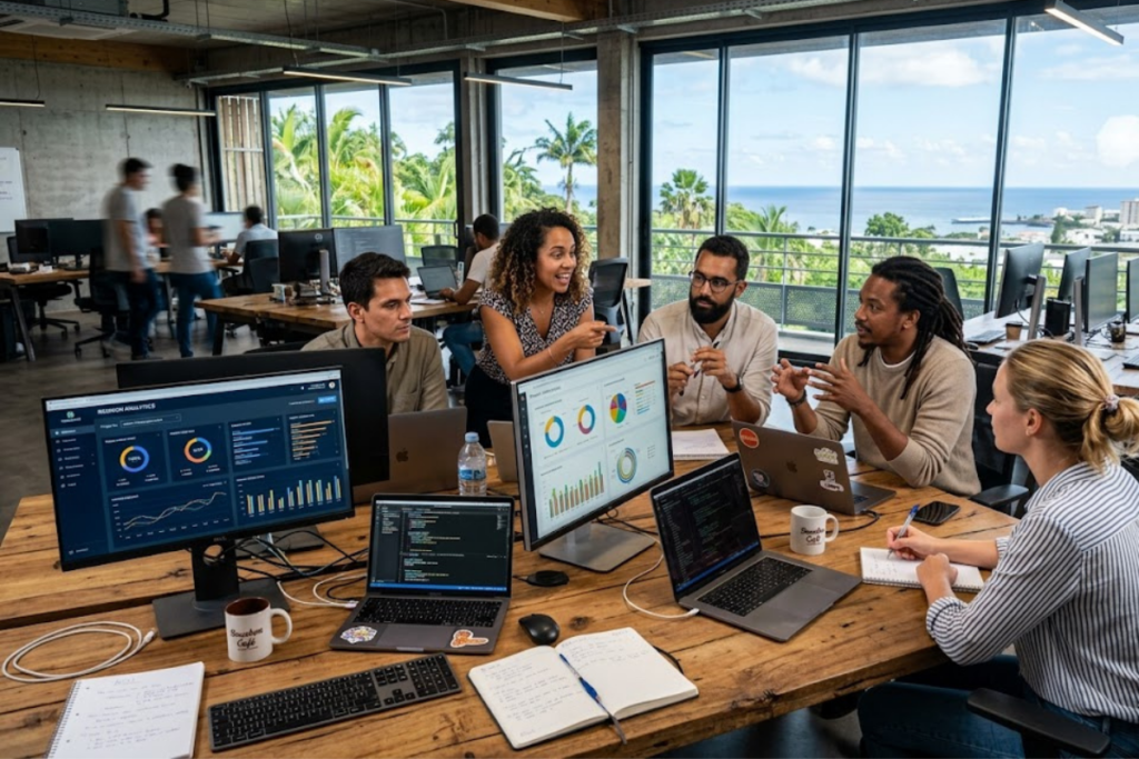 Les raisons de choisir une agence au lieu d'un consultant digital à La Réunion