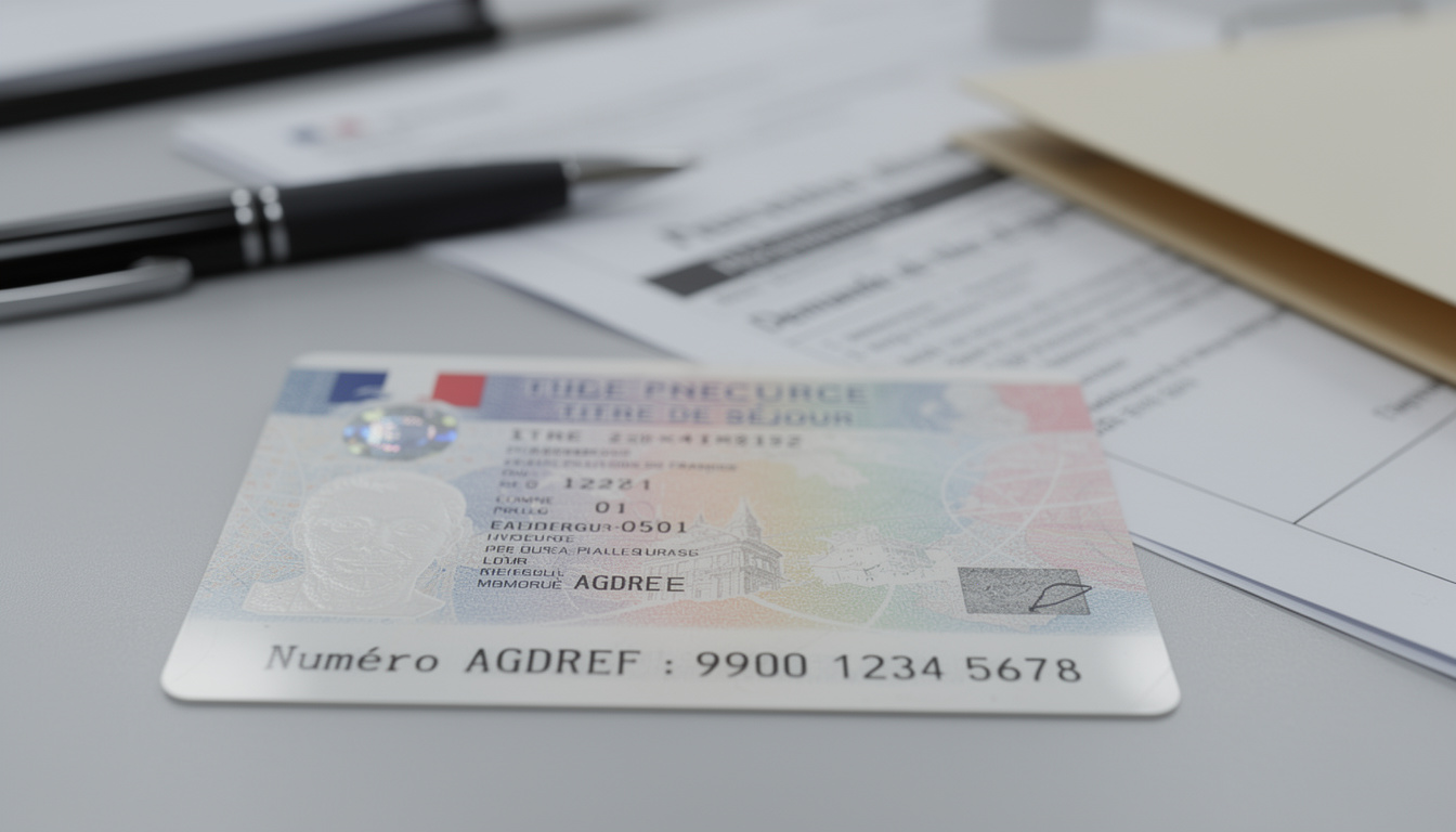 découvrez la signification des différents numéros présents sur une carte de séjour et apprenez à les identifier facilement.