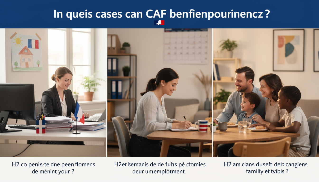 Dans quels cas les aides de la CAF peuvent être maintenues ?