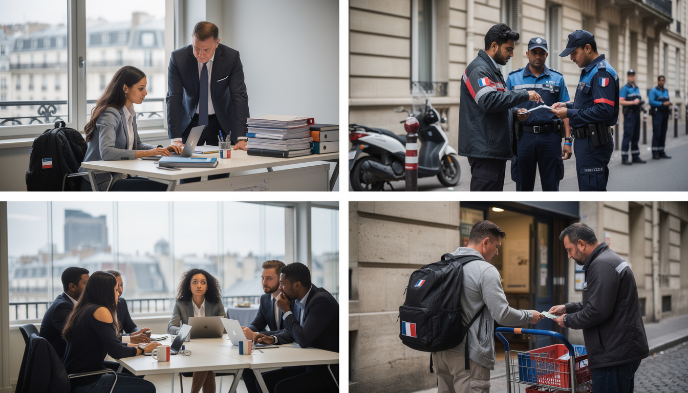 Travailler avec un visa court séjour : risques réels