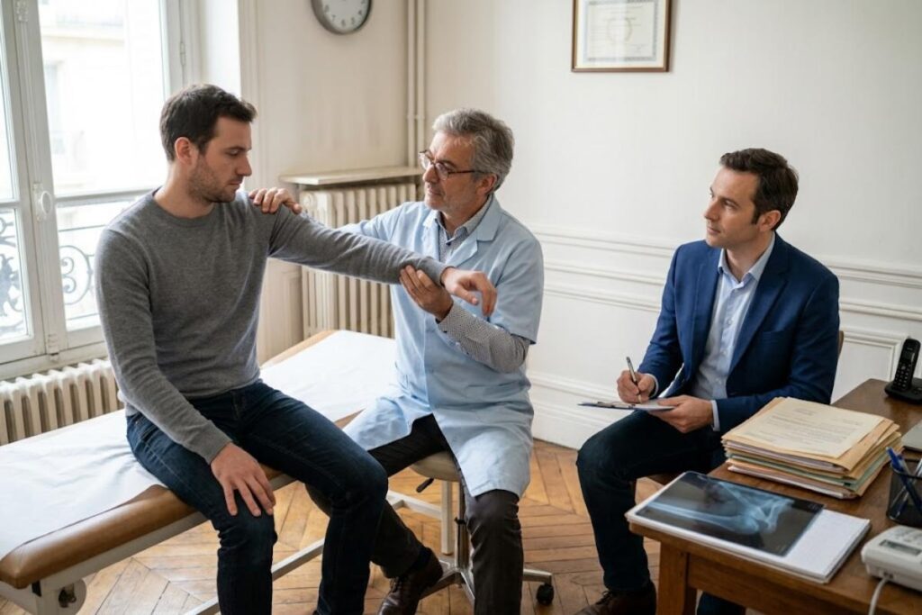 Faire une expertise médicale pour évaluer les séquelles