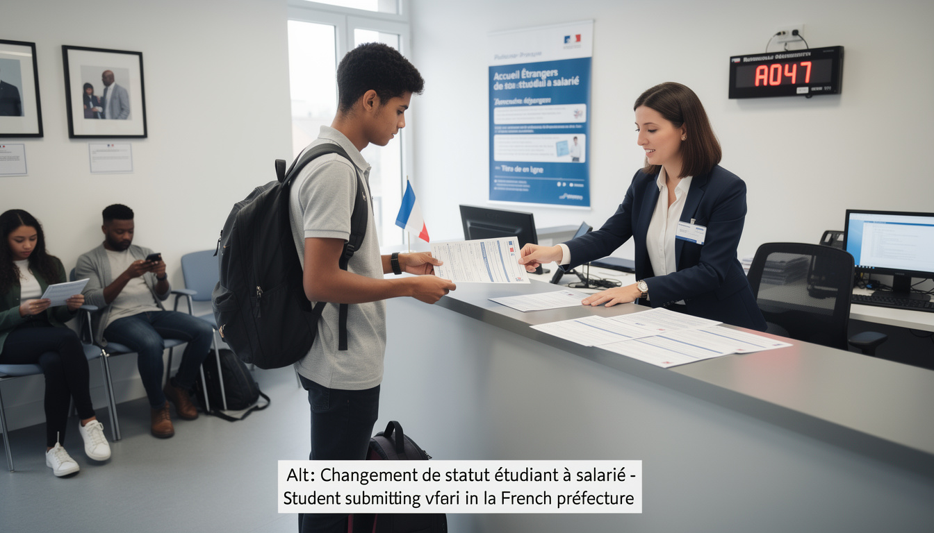 Changement de statut étudiant à salarié : les étapes clés en 2026